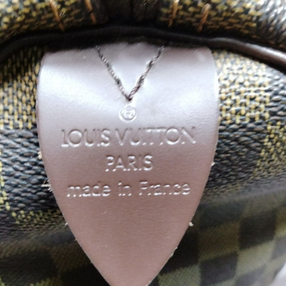 347855F V Louis Vuitton Travel Bag Keepall 50 Brown Damier - Picture 6 of 9